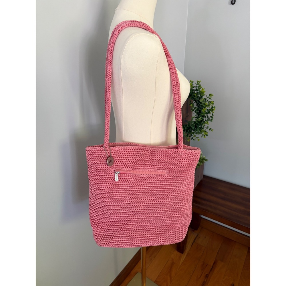The Sak Carryall Tote Shoulder Bag‎ Pink Some Pen Marks On The Inside See Photos